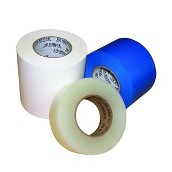 Dr Shrink Dr. Shrink DS-706BP 6 in. x 180 ft. Pinked Heat Shrink Tape; Blue DS-706BP